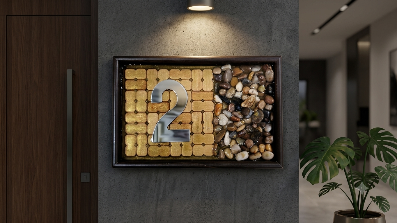 Premium Indoor Signage for Home, Homestay, Hotel
