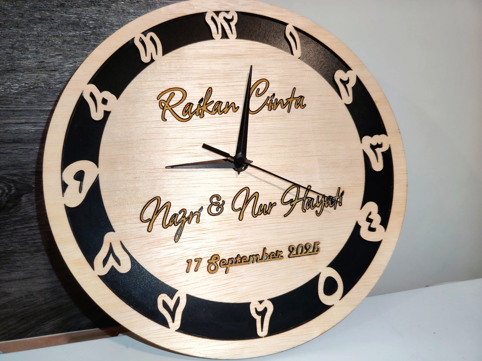 Custom LED Wall Clock — image 2